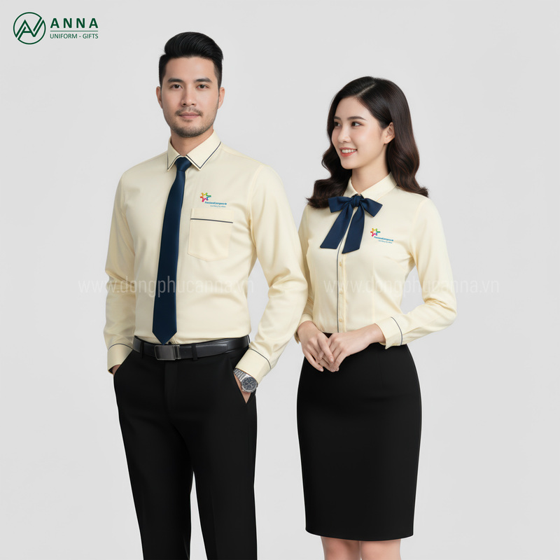 Áo sơ mi công sở - Đồng Phục ANNA - Công Ty TNHH Sản Xuất Thương Mại Quốc Tế ANNA
