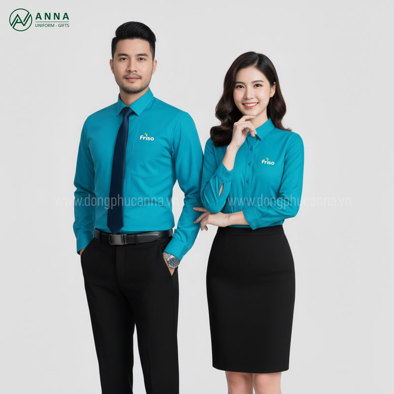 Áo sơ mi công sở - Đồng Phục ANNA - Công Ty TNHH Sản Xuất Thương Mại Quốc Tế ANNA