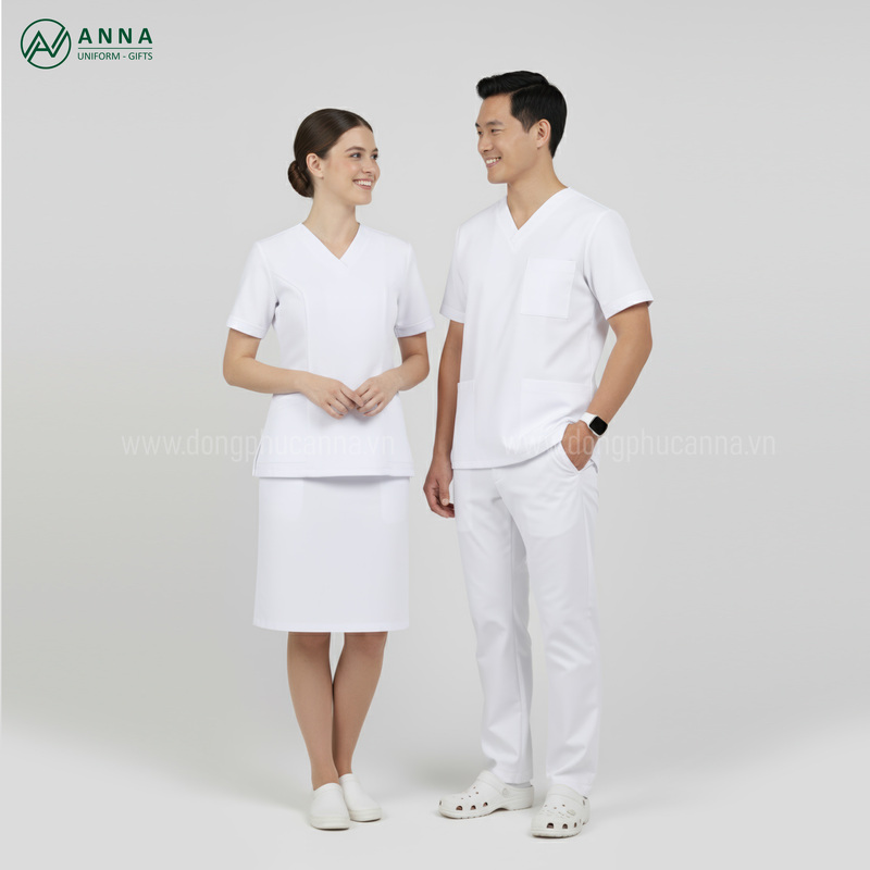Đồng phục bác sĩ - Đồng Phục ANNA - Công Ty TNHH Sản Xuất Thương Mại Quốc Tế ANNA