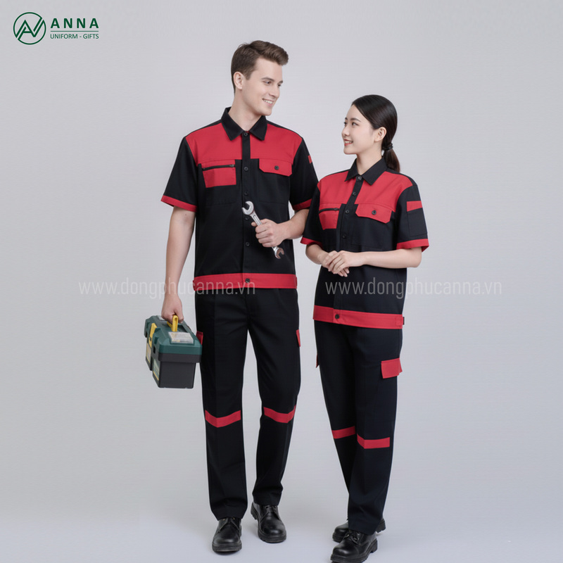Đồng phục bảo hộ lao động - Đồng Phục ANNA - Công Ty TNHH Sản Xuất Thương Mại Quốc Tế ANNA
