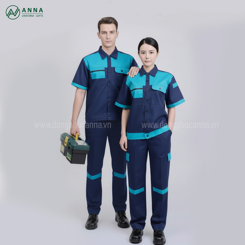 Đồng phục bảo hộ lao động - Đồng Phục ANNA - Công Ty TNHH Sản Xuất Thương Mại Quốc Tế ANNA