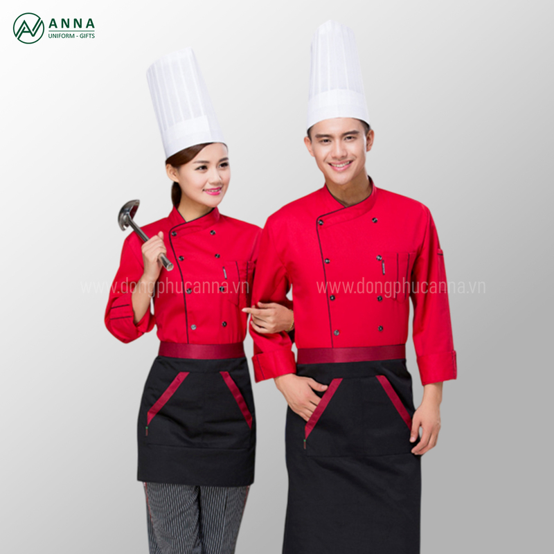 Đồng phục đầu bếp - Đồng Phục ANNA - Công Ty TNHH Sản Xuất Thương Mại Quốc Tế ANNA
