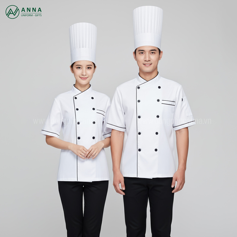 Đồng phục đầu bếp - Đồng Phục ANNA - Công Ty TNHH Sản Xuất Thương Mại Quốc Tế ANNA