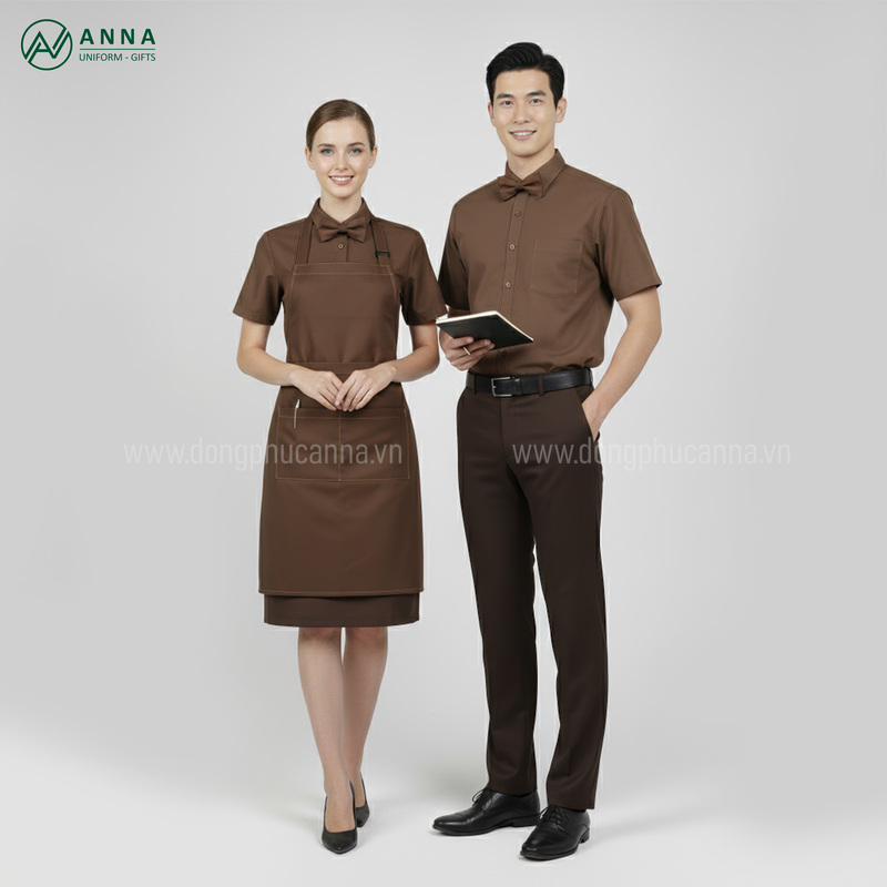 Đồng phục quán cafe, nhà hàng - Đồng Phục ANNA - Công Ty TNHH Sản Xuất Thương Mại Quốc Tế ANNA