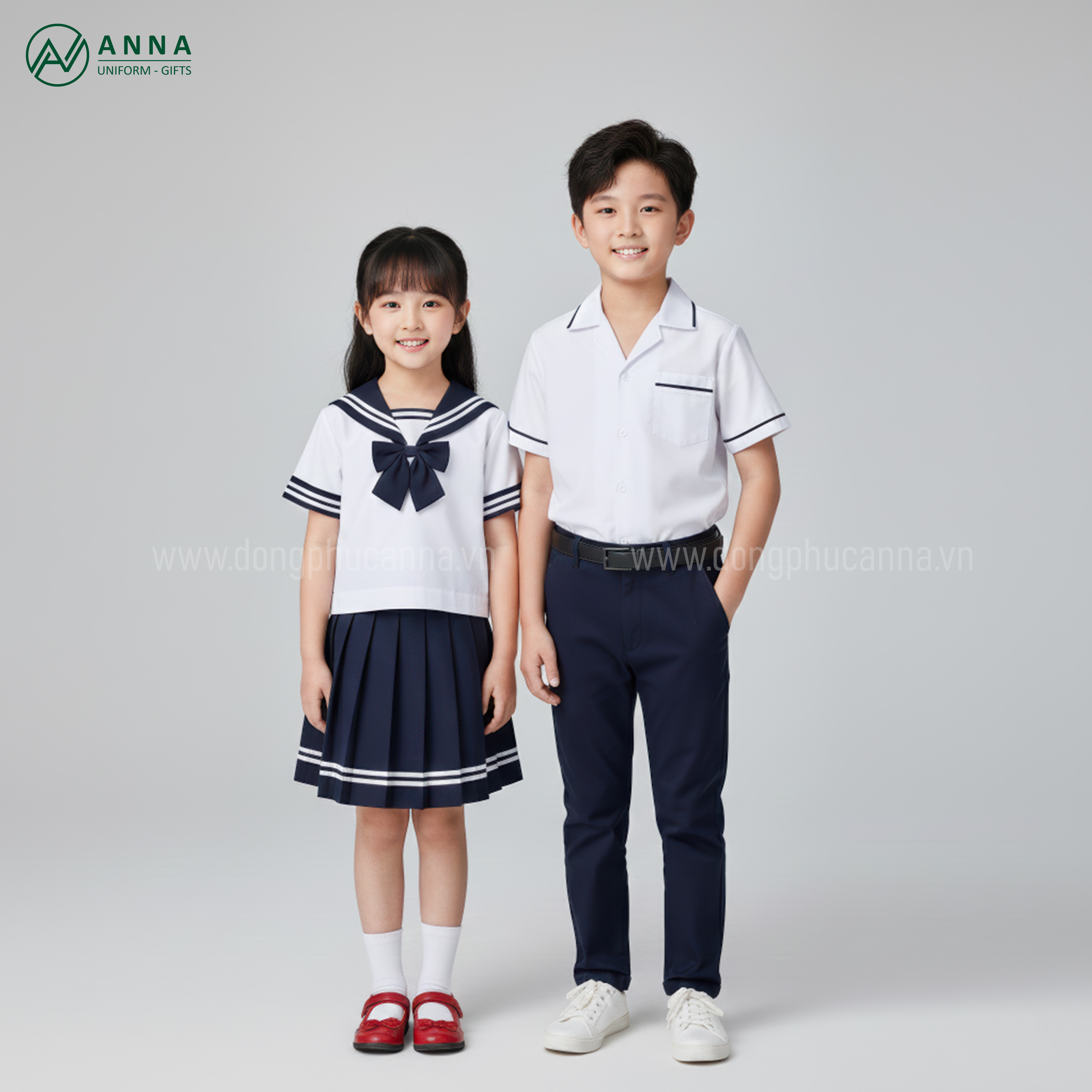 Đồng phục học sinh - Đồng Phục ANNA - Công Ty TNHH Sản Xuất Thương Mại Quốc Tế ANNA