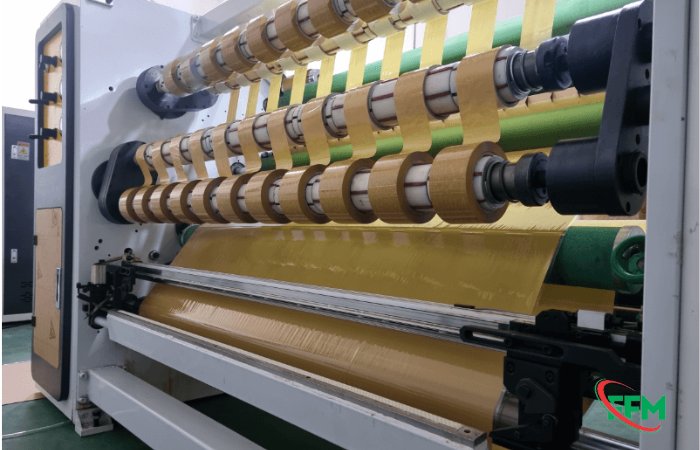 Quy trình sản xuất băng keo theo dây chuyền công nghệ cao