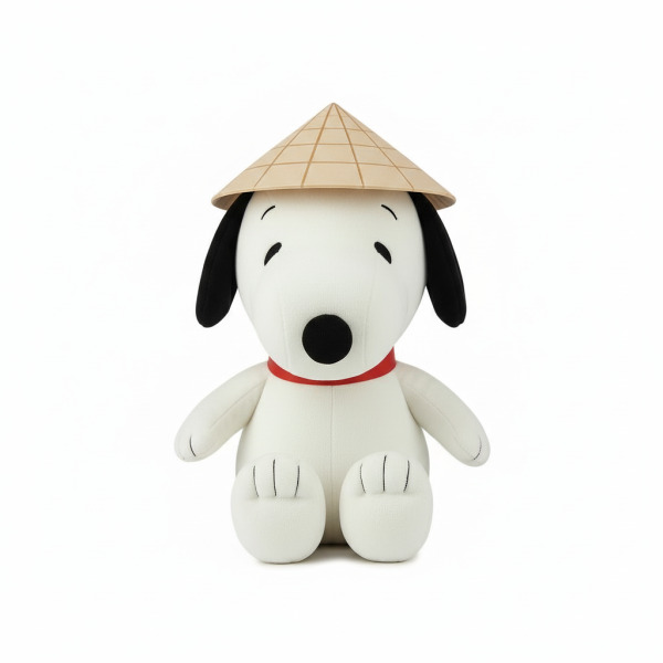 Thú nhồi bông chó nón lá