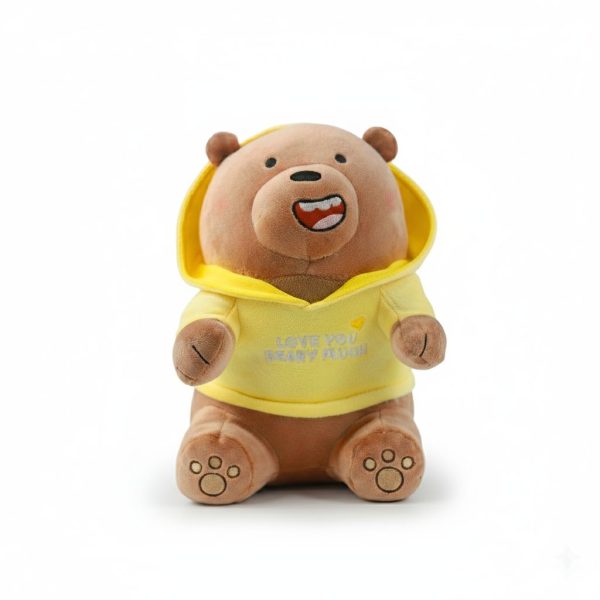 Gấu Hoodie vàng