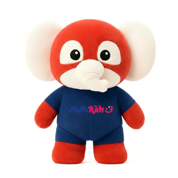 Gấu bông linh vật Avakids