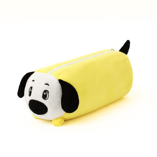 Hộp bút gấu bông cún vàng đáng yêu