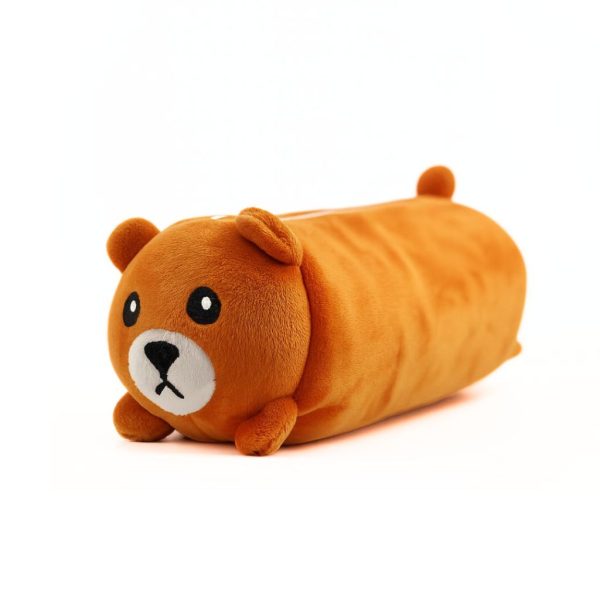 Hộp bút gấu bông gấu nâu ngủ đông