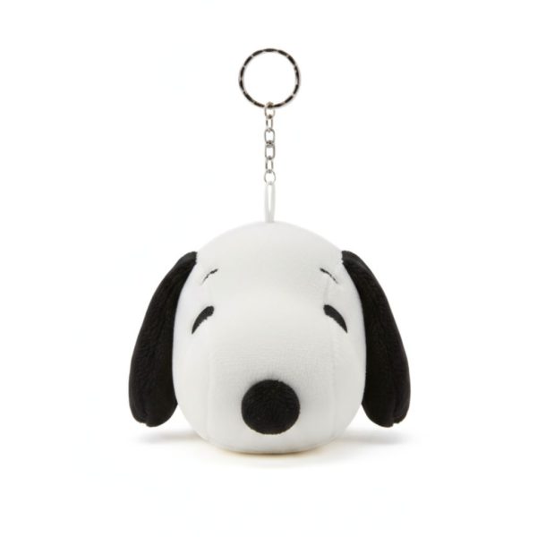 Móc khóa gấu bông cún ngủ gật