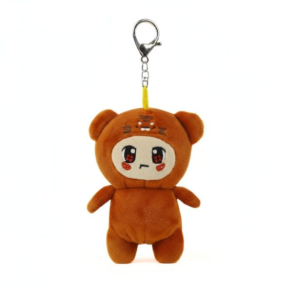 Móc khóa gấu bông hổ bé con