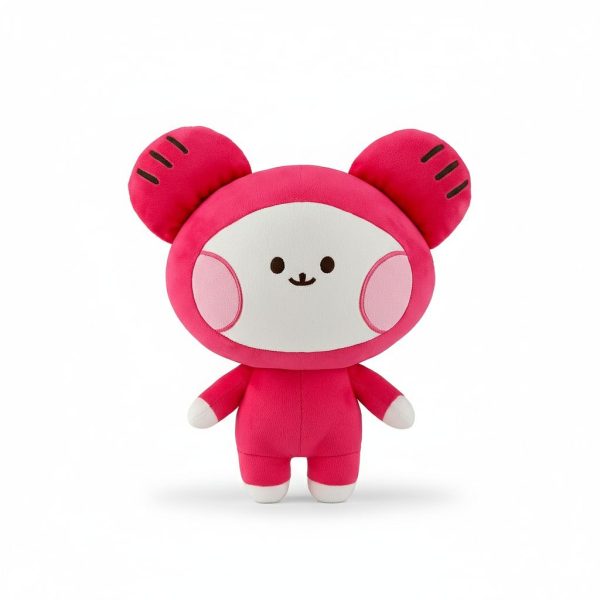 Thú nhồi bông Mochi hồng má đào