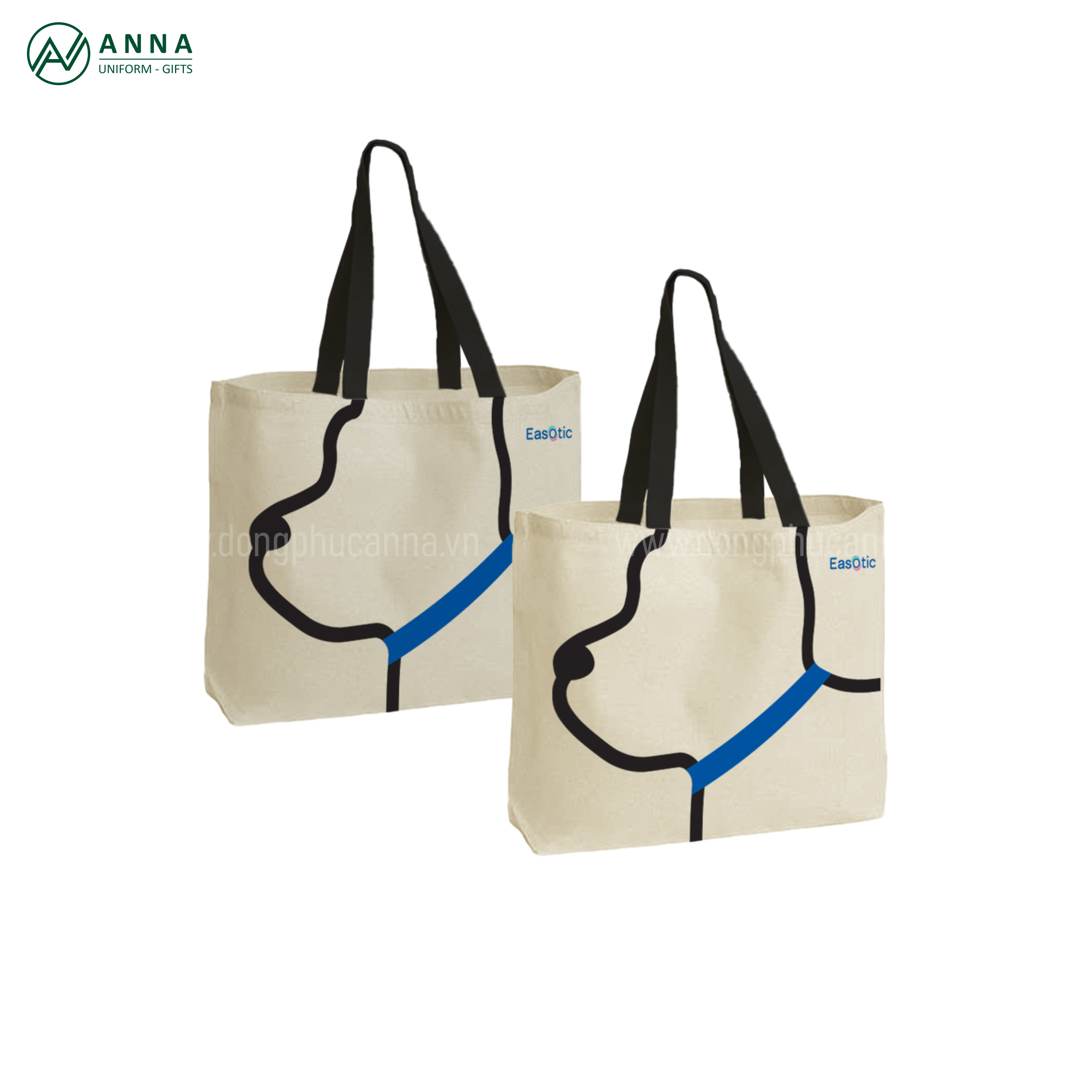 Túi tote quà tặng - Công Ty TNHH Sản Xuất Thương Mại Quốc Tế ANNA