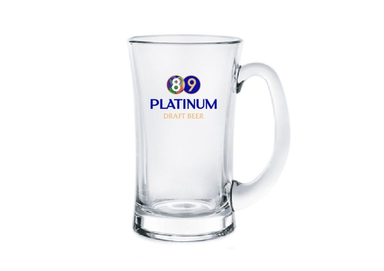 Tháp bia, ly thủy tinh