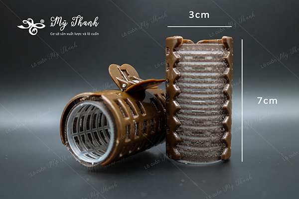 Lô cuốn dính có kẹp cỡ trung - Lược Lô Cuốn Mỹ Thanh - Hộ Kinh Doanh Mỹ Thanh