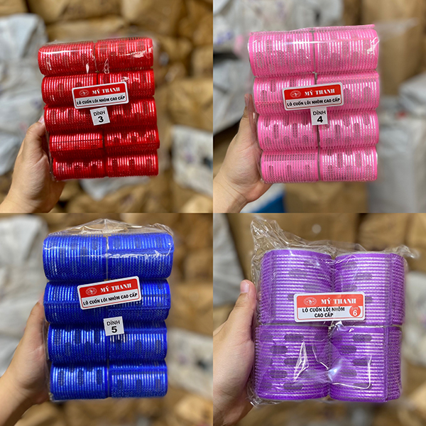 Ống cuốn gai dính lõi nhôm - Lược Lô Cuốn Mỹ Thanh - Hộ Kinh Doanh Mỹ Thanh