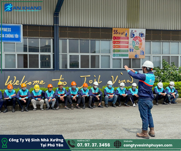 Dịch vụ vệ sinh nhà xưởng