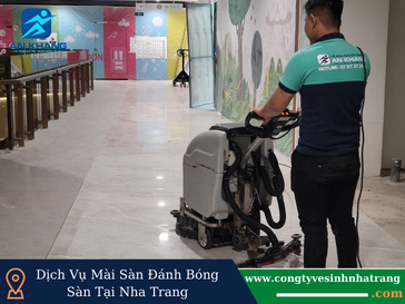 Dịch vụ mài sàn, đánh bóng sàn