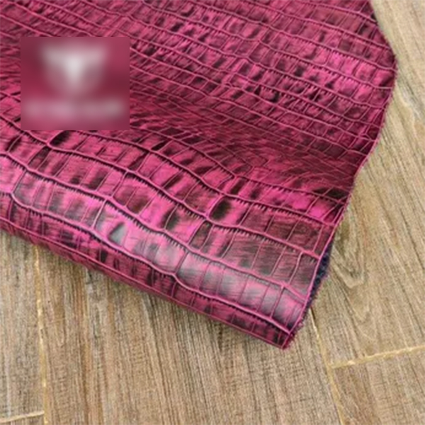 Dập vân cá sấu wax phấn