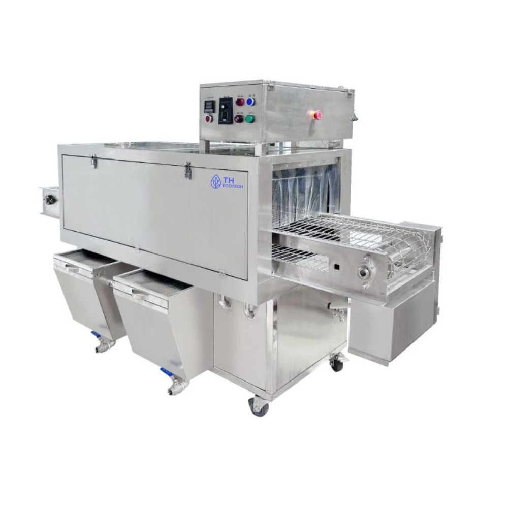 Máy rửa bát công nghiệp băng chuyền TH-RBC-1200S - Máy Móc Công Nghiệp TH Ecotech - Công Ty TNHH TH Ecotech