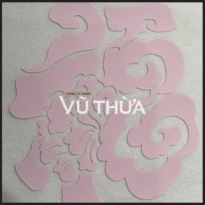 Nhãn silicone màu