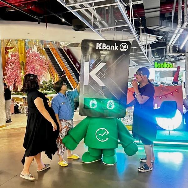 Mascot thẻ KBank