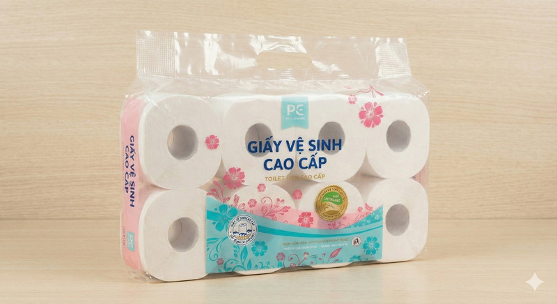Bao bì giấy vệ sinh cao cấp