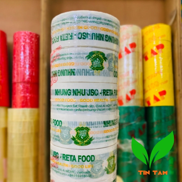 Băng keo in logo - Màng PE Tín Tâm - Công Ty TNHH SX TM DV Tín Tâm