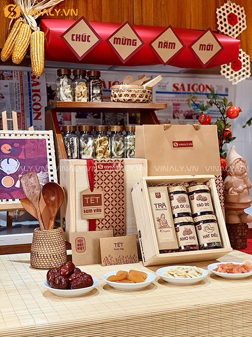 Set quà Tết bản sắc văn hóa