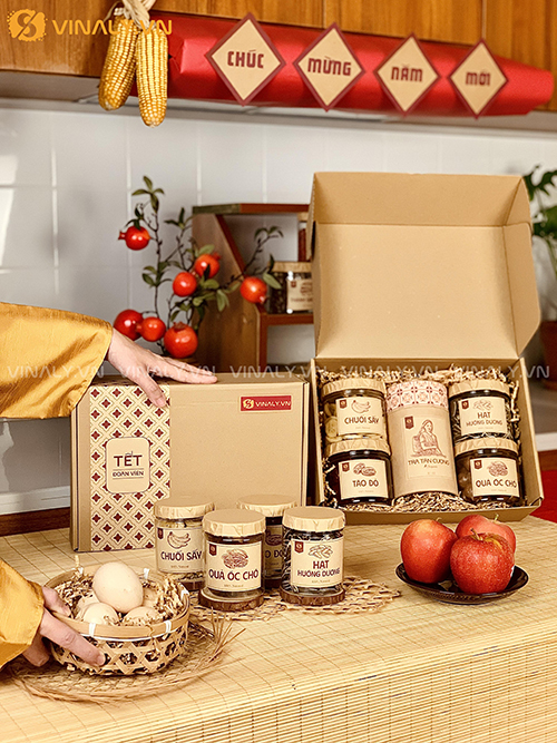 Set quà Tết mẫu mới