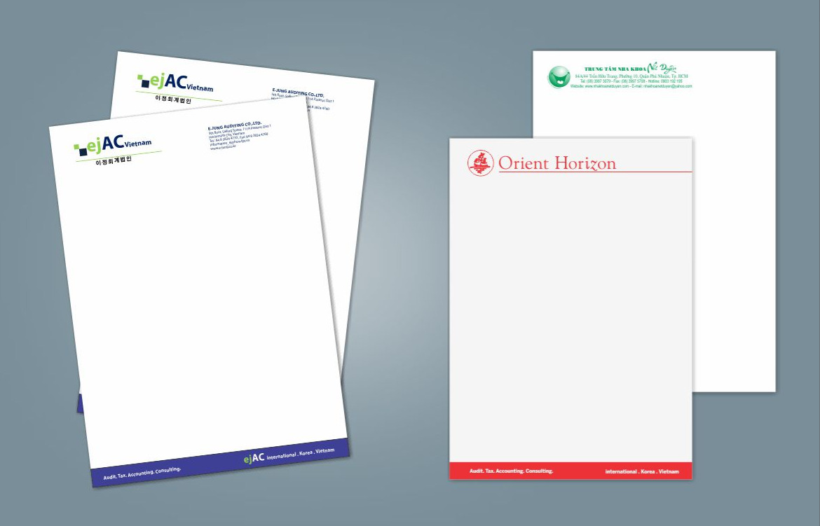 In giấy tiêu đề - In Bao Bì Nguyên Phong - Công Ty TNHH SX TM In Nguyên Phong