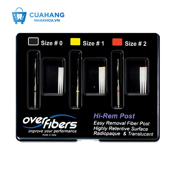 Chốt sợi Hi-Rem Post - Công Ty TNHH QKV Dental