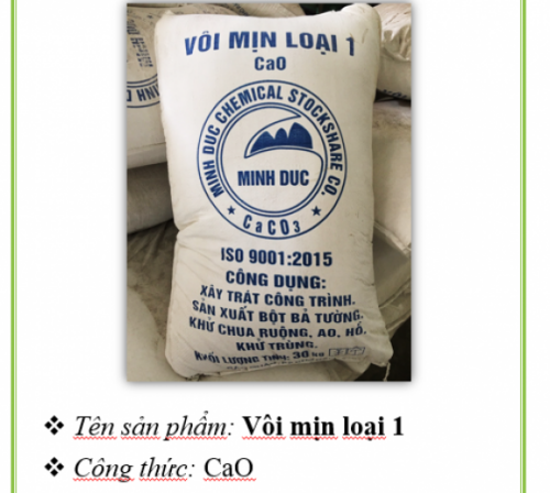 Vôi mịn