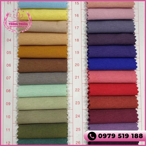 Vải may áo cotton