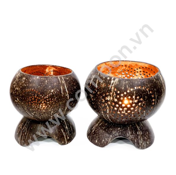 Chén nến kèm đế - Sản Phẩm Từ Dừa Comoon - Công Ty TNHH Comoon