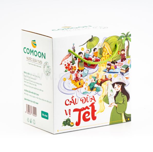 Hộp quà Tết nước dừa Comoon - Sản Phẩm Từ Dừa Comoon - Công Ty TNHH Comoon