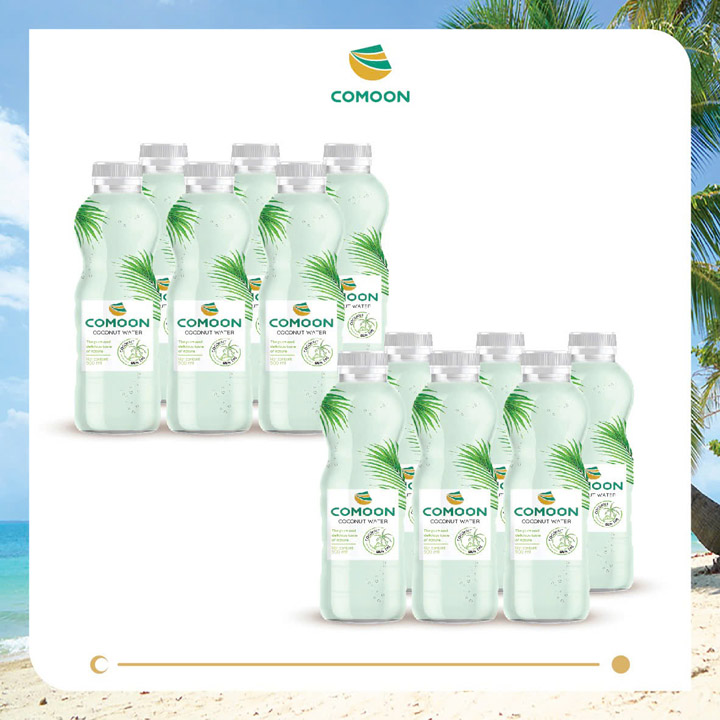 Lốc 12 Chai Nước Dừa COMOON - Sản Phẩm Từ Dừa Comoon - Công Ty TNHH Comoon