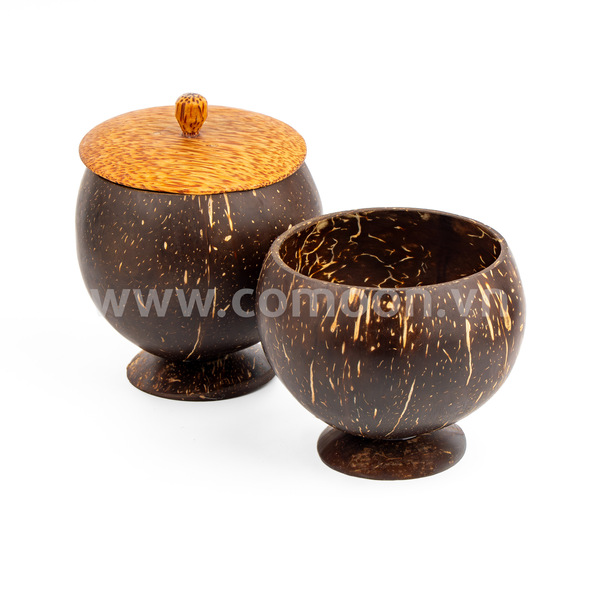 Ly dừa có nắp - Sản Phẩm Từ Dừa Comoon - Công Ty TNHH Comoon