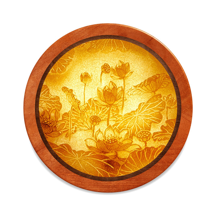 Tranh Nguyệt Dạ Liên Hoa – Vũ Liên - Sản Phẩm Từ Dừa Comoon - Công Ty TNHH Comoon