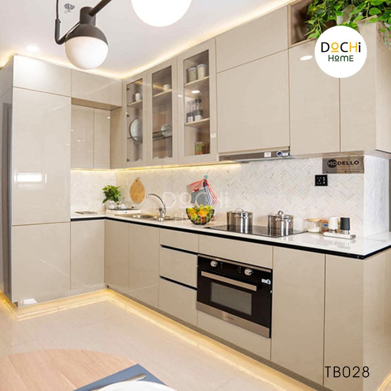 Kệ bếp - Dochi Home - Nhà Máy Thiết Kế, Sản Xuất, Thi Công Nội Thất Căn Hộ - Công Ty TNHH Dochi Home