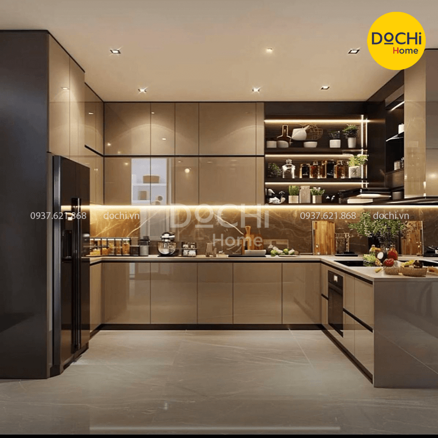 Kệ bếp - Dochi Home - Nhà Máy Thiết Kế, Sản Xuất, Thi Công Nội Thất Căn Hộ - Công Ty TNHH Dochi Home