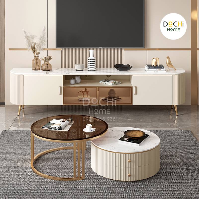 Kệ TV - Dochi Home - Nhà Máy Thiết Kế, Sản Xuất, Thi Công Nội Thất Căn Hộ - Công Ty TNHH Dochi Home