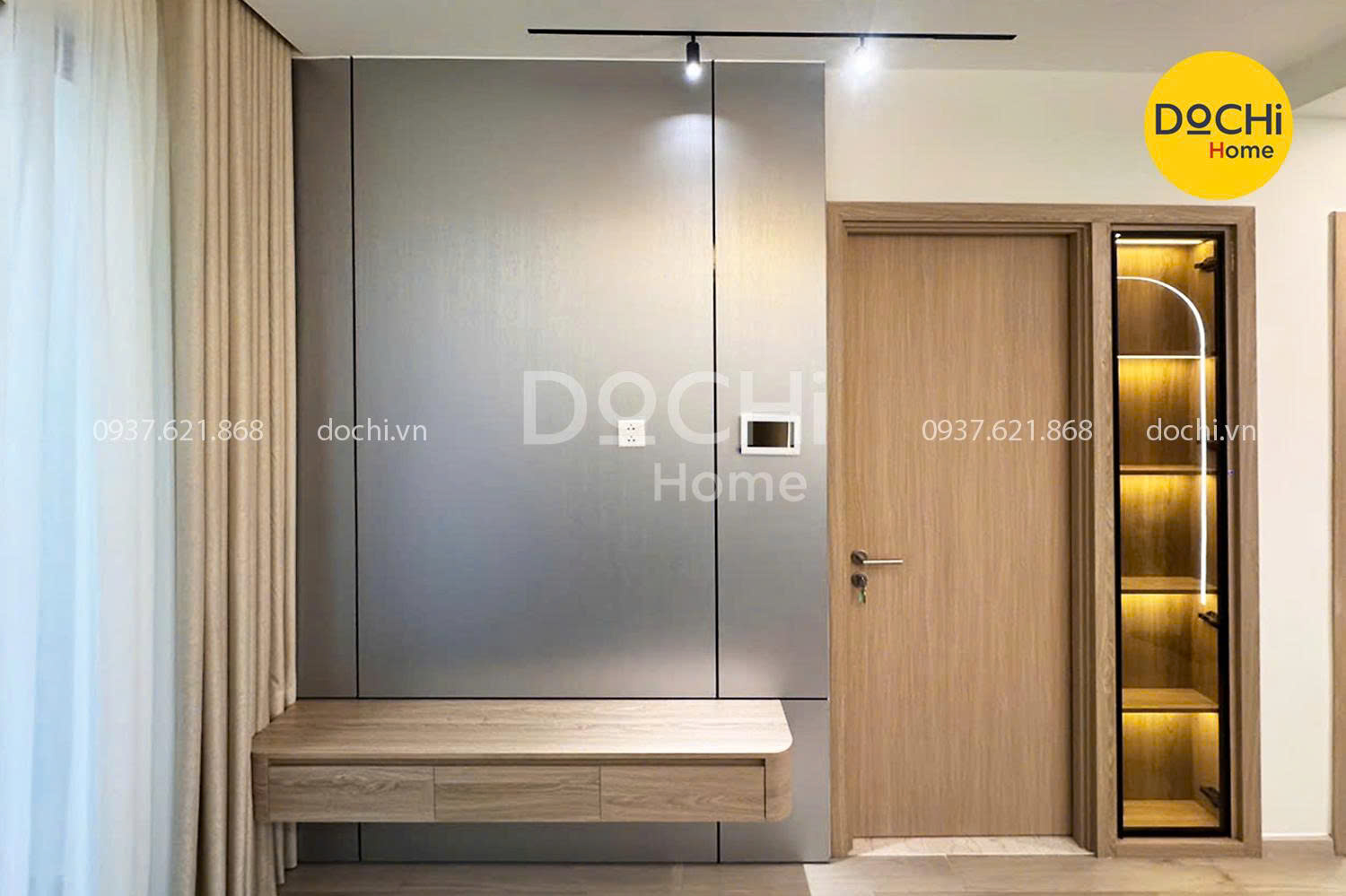 Thi công nội thất phòng bếp - Dochi Home - Nhà Máy Thiết Kế, Sản Xuất, Thi Công Nội Thất Căn Hộ - Công Ty TNHH Dochi Home