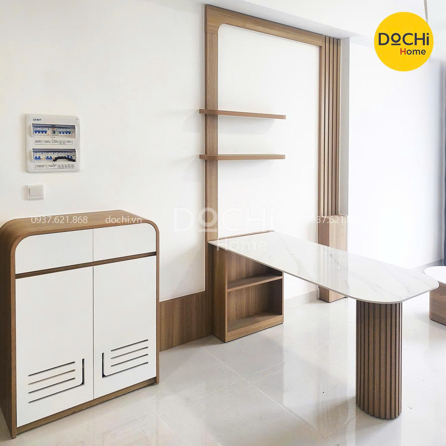 Thi công nội thất phòng bếp - Dochi Home - Nhà Máy Thiết Kế, Sản Xuất, Thi Công Nội Thất Căn Hộ - Công Ty TNHH Dochi Home