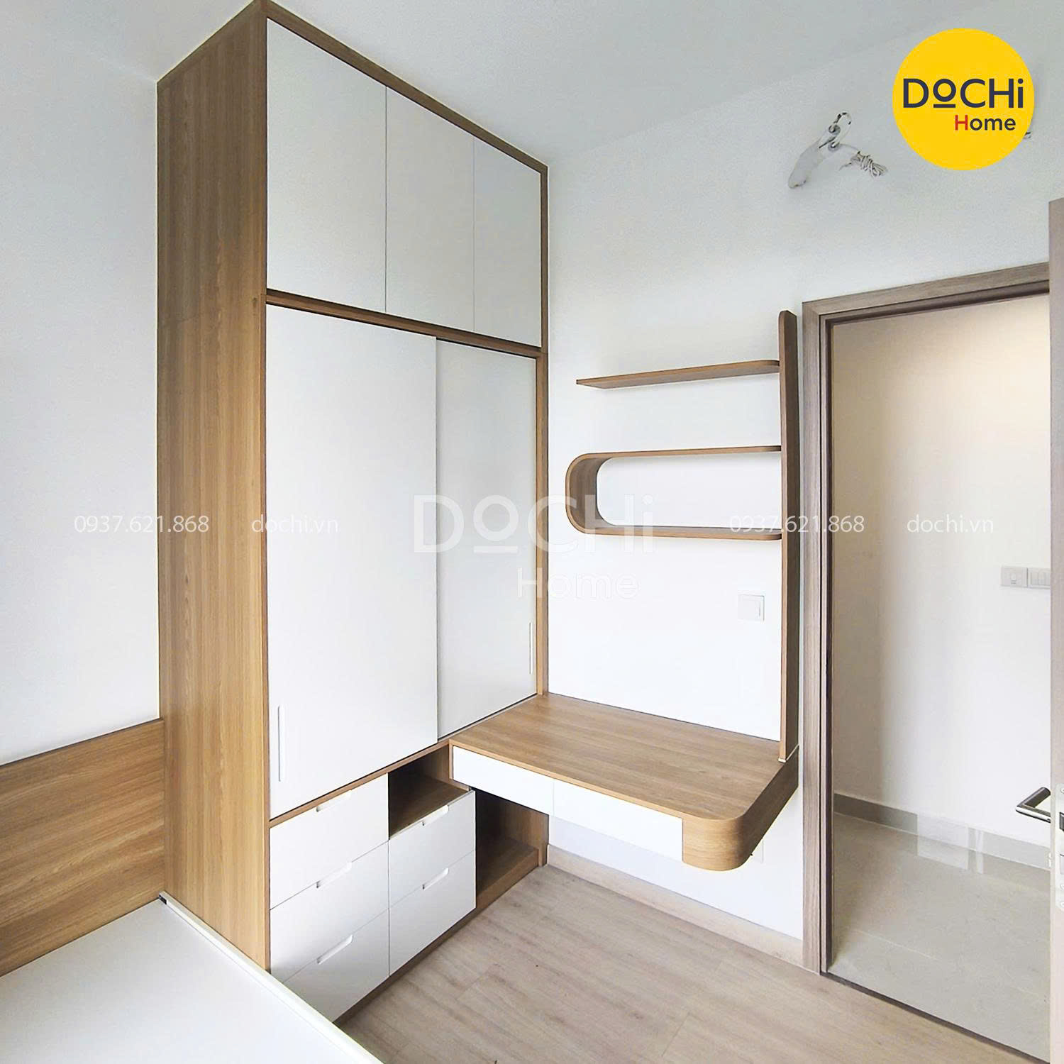 Thi công nội thất phòng ngủ - Dochi Home - Nhà Máy Thiết Kế, Sản Xuất, Thi Công Nội Thất Căn Hộ - Công Ty TNHH Dochi Home
