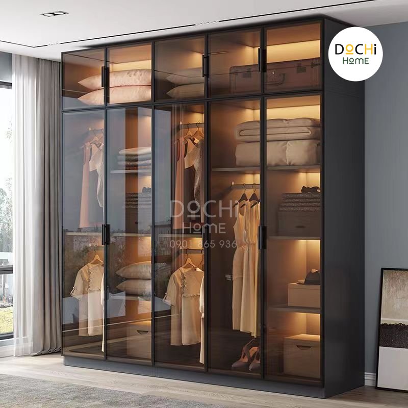 Tủ quần áo - Dochi Home - Nhà Máy Thiết Kế, Sản Xuất, Thi Công Nội Thất Căn Hộ - Công Ty TNHH Dochi Home