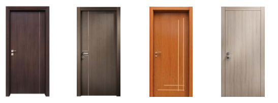 Cửa gỗ công nghiệp phủ melamine
