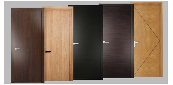 Cửa gỗ công nghiệp phủ laminate